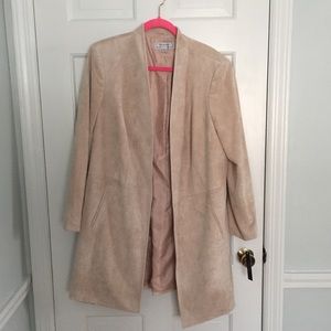 Lovely Tahari Oversized Suede Blazer-Tags still on